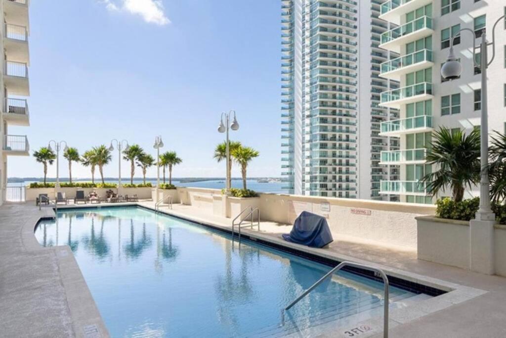 Lovely Condo With City & Ocean Views. Sleep Up To 6 People! Μαϊάμι Εξωτερικό φωτογραφία